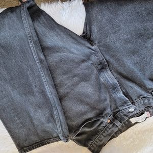 Levi's 505 black jeans